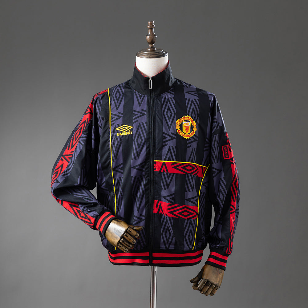 M-U 92/94 Retro Windbreaker - Black S-XXL