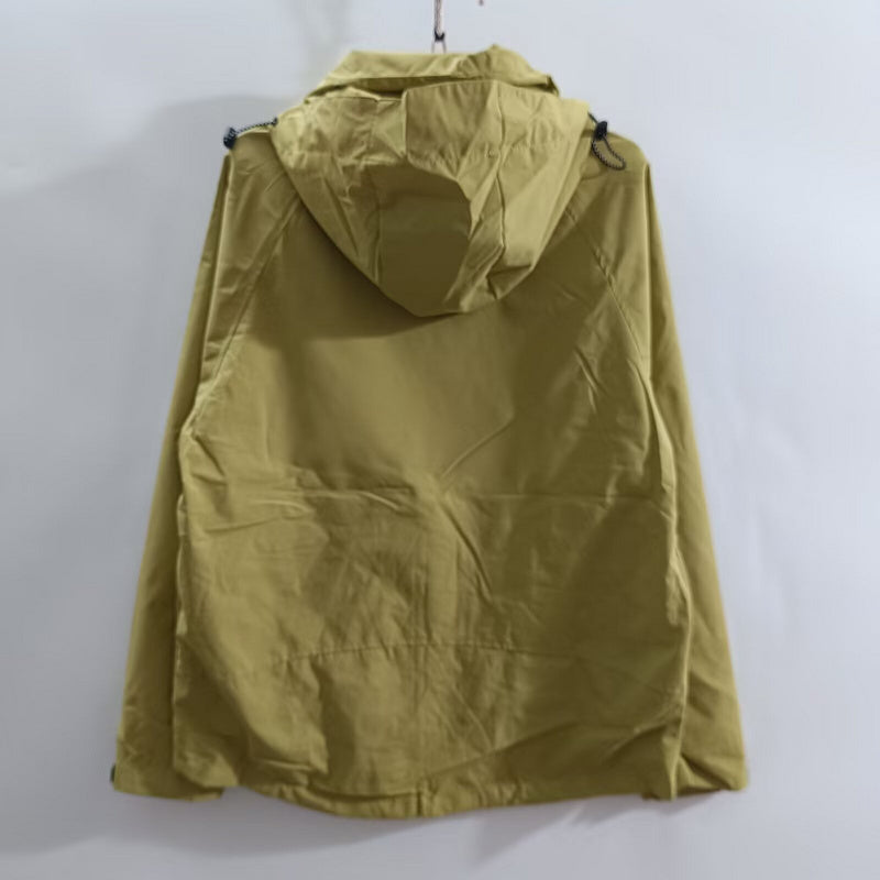 25-26 Real Madrid gold windbreaker