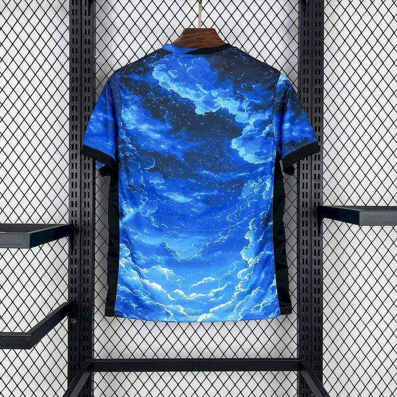 25-26 Paris Saint-Germain Blue sky and white clouds Jersey