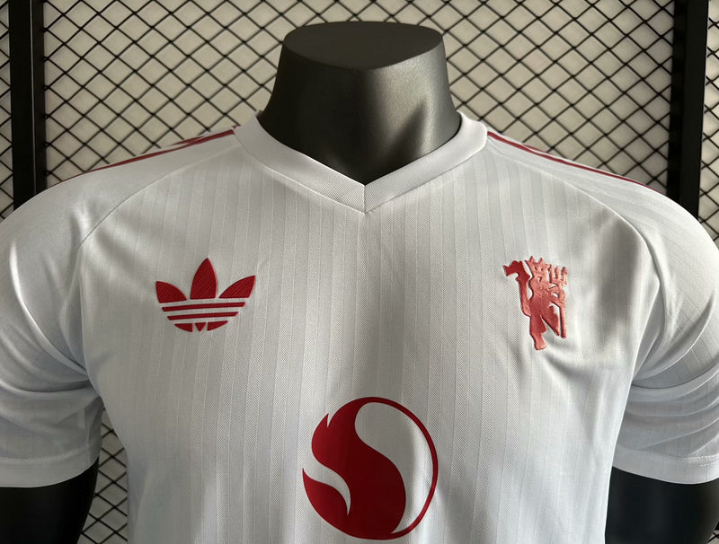 24-25 Manchester United White Player version jersey