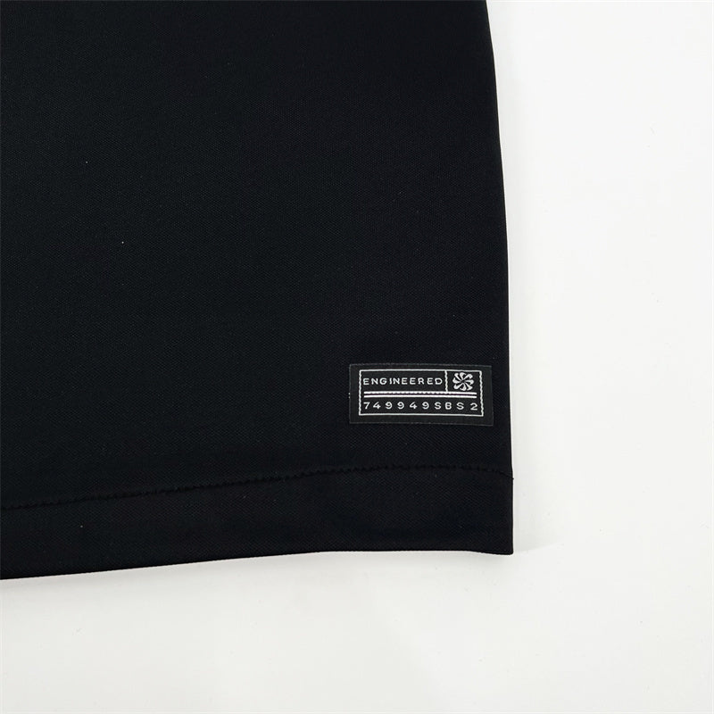24-25 Corinthians away black soccer jersey
