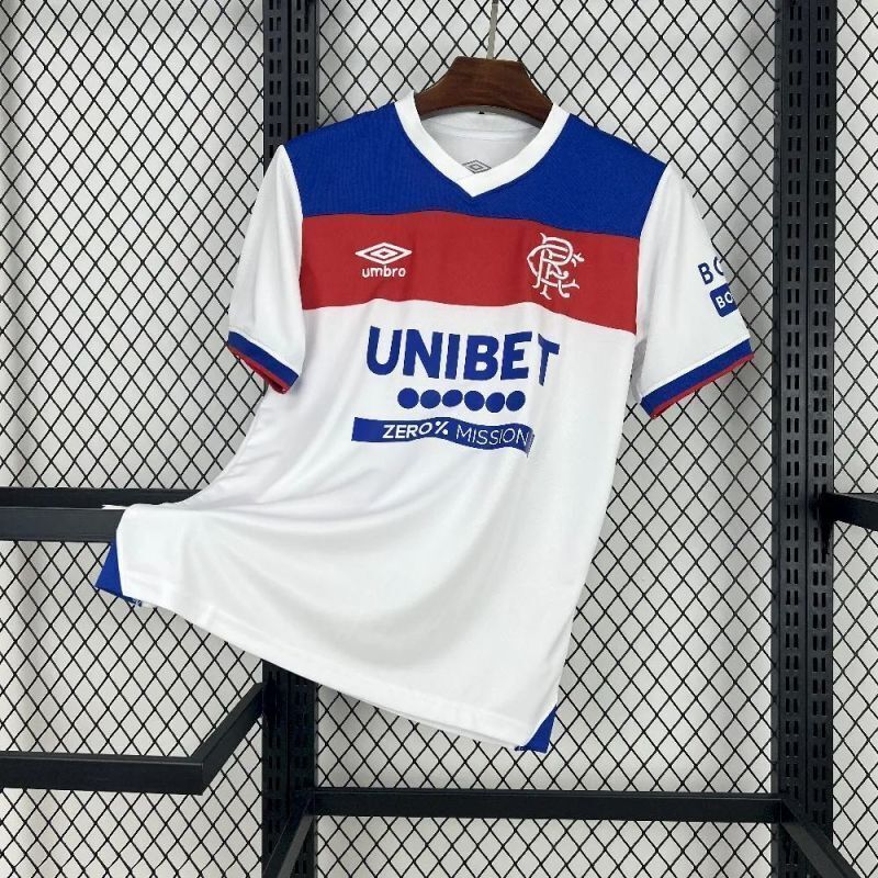 25-26 Rangers Away White Jersey S-XXL