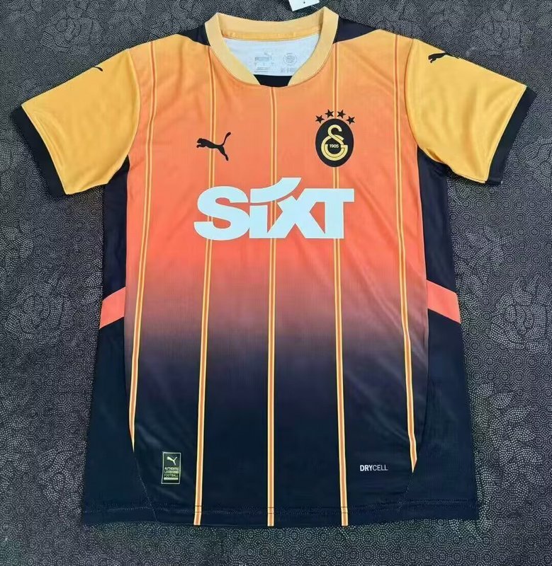 25-26 Galatasaray orange and black special jersey