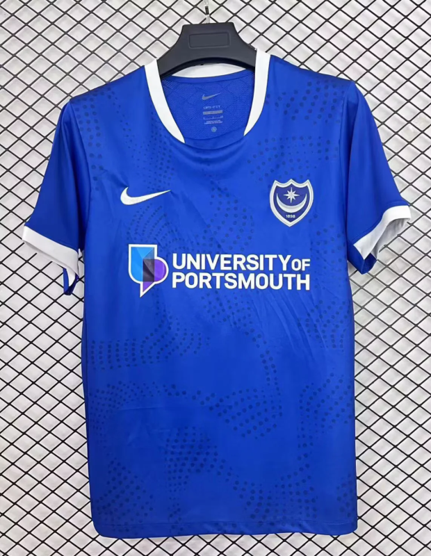 25-26 Portsmouth home soccer jersey
