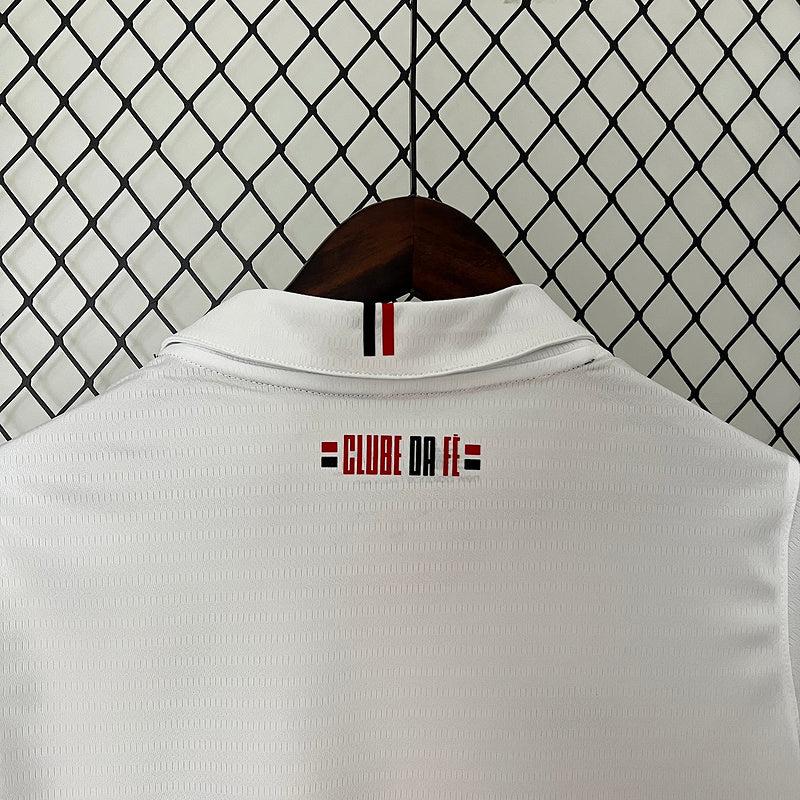 24-25 Sao Paulo home white woman size jersey