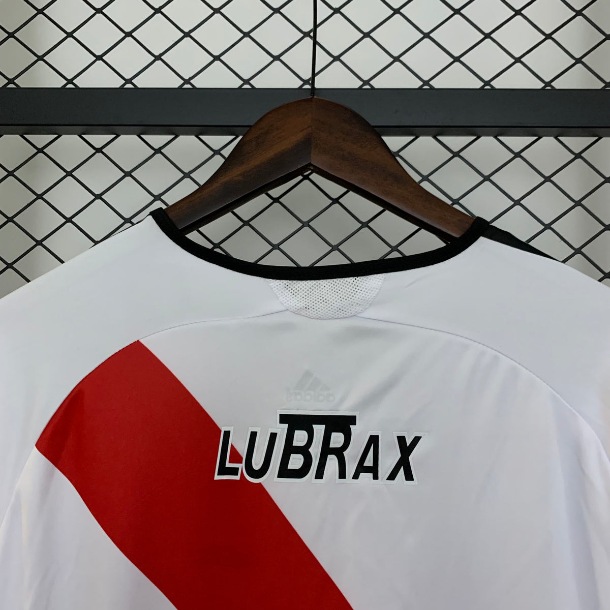 Retro Long Sleeve River Plate 06/07 Home S-XXL