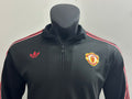25-26 Manchester United black retro model jacket