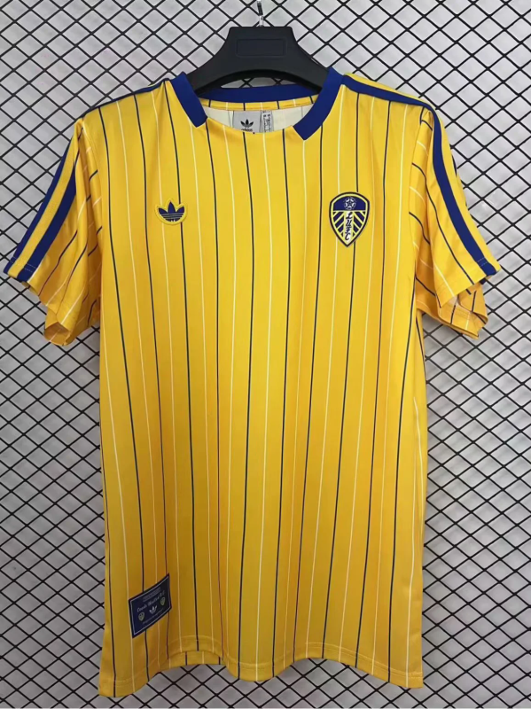 25-26 Leeds United yelloe retro model Jersey
