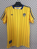 25-26 Leeds United yelloe retro model Jersey