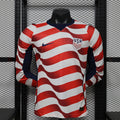 USA 2026 World Cup Home Long Sleeve Player Version Jersey S-2XL