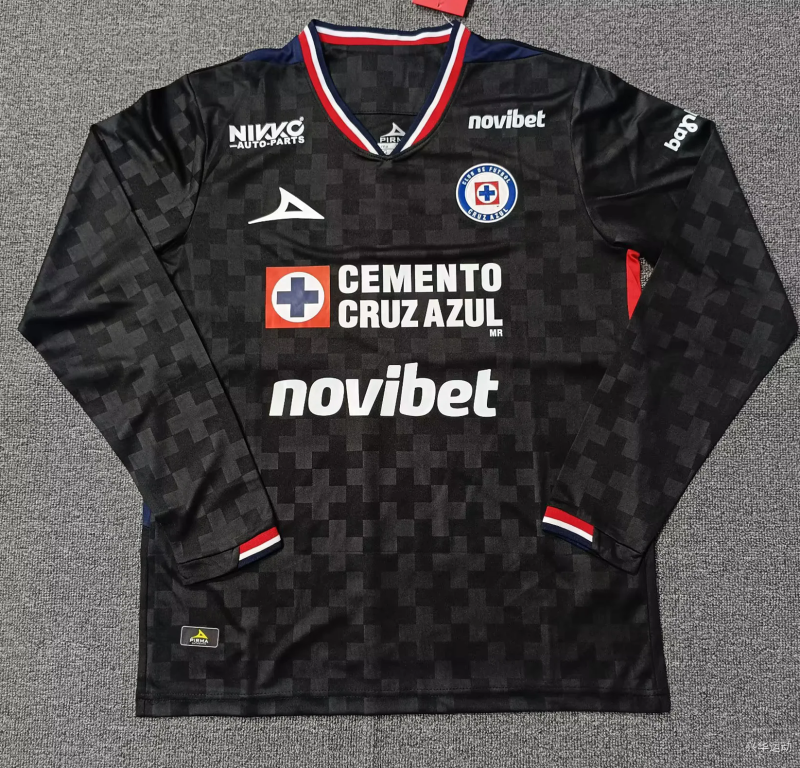 Cruz Azul 2025/26 Third Away Long Sleeve soccer jersey