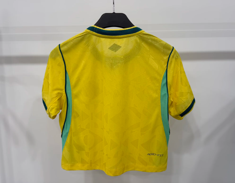BRAZIL CROP Version autentica/jugador — World Cup 2026