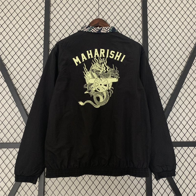 23-24 Arsenal Black reversible Windbreaker