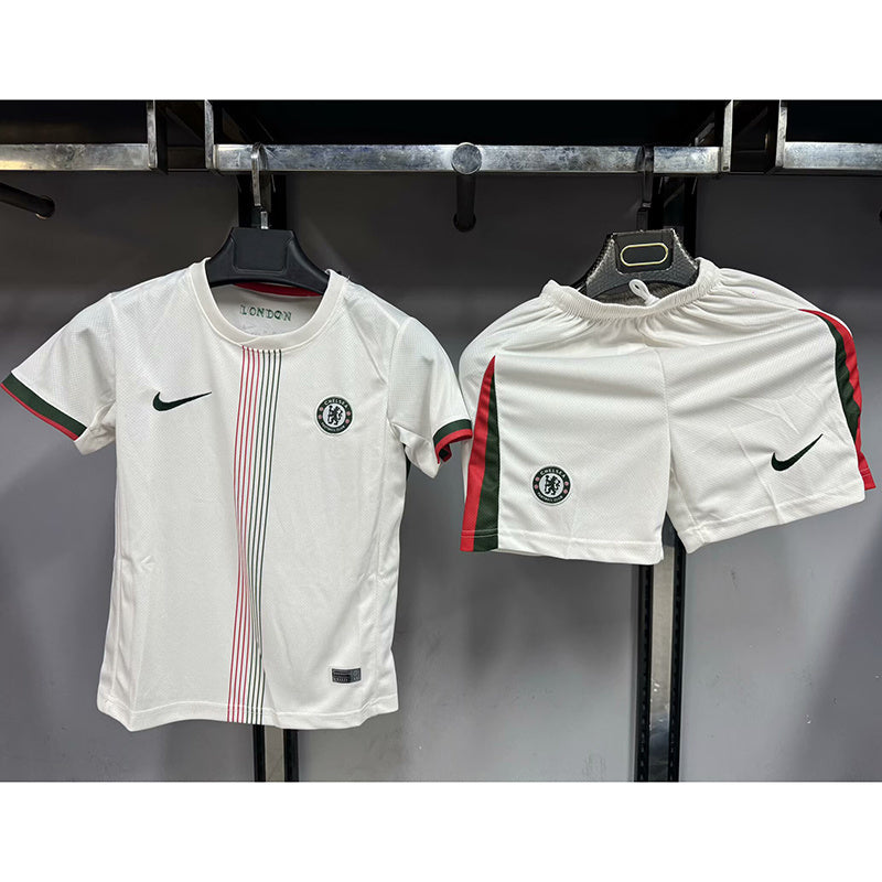 25-26 Chelsea Away Kids Kit(Picture Version)