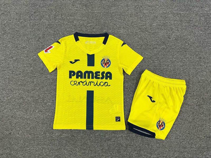 25-26 Villarreal Home kid kit