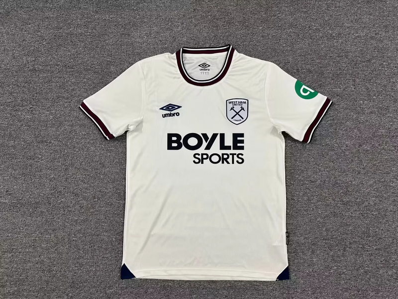 25-26 West ham away soccer jersey size S-4XL