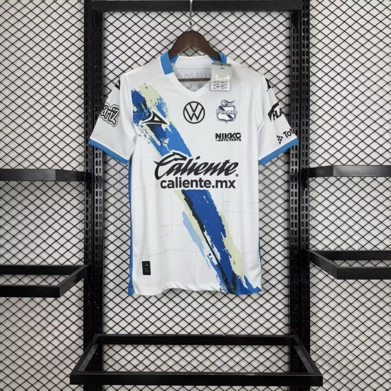 25-26 Puebla Home Soccer Jersey