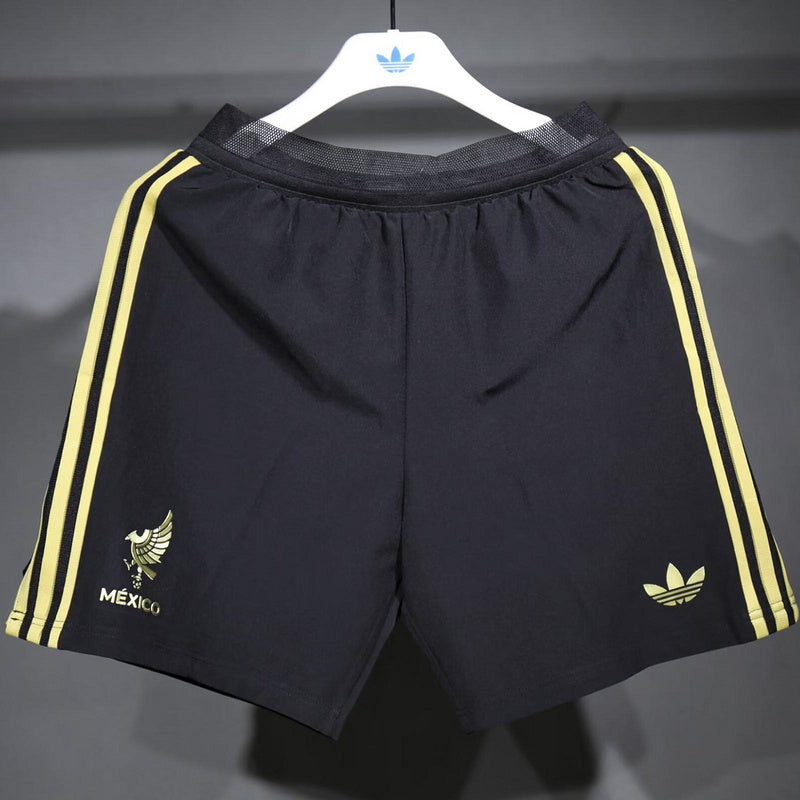 Pantalon Corto de Futbol #2025 Mexico black special player version shorts — Zhang199