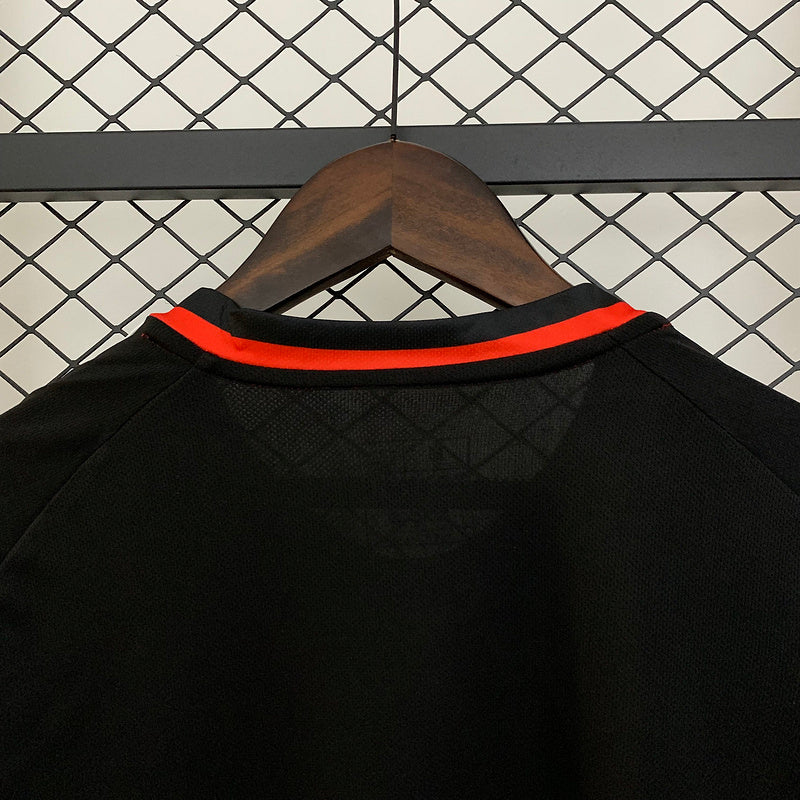 25-26 Real Madrid Black and Red Rose special jersey