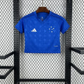 Womens Cruzeiro Crop Top 2026/27 Home Jersey