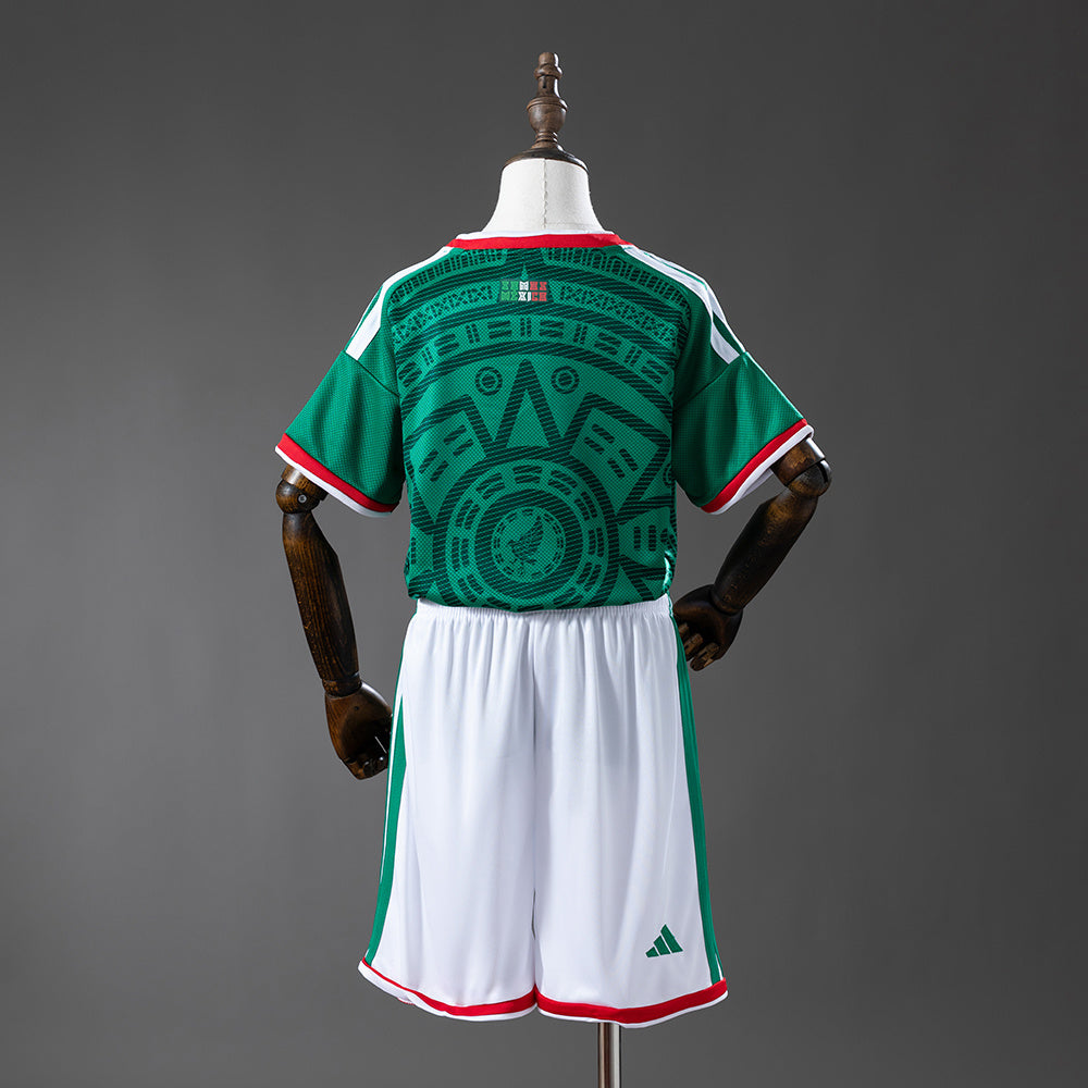 Mexico 2026 Home Kids Kit Jersey SIZE 16-28