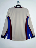 88-89 Barcelona Away Retro Long Sleeve Jersey