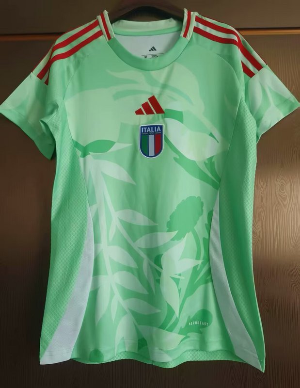 25-26 Italy away green woman jersey