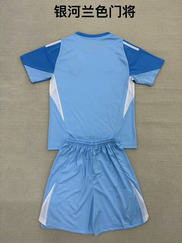 25-26 Galaxy blue goalkeeper kid kit