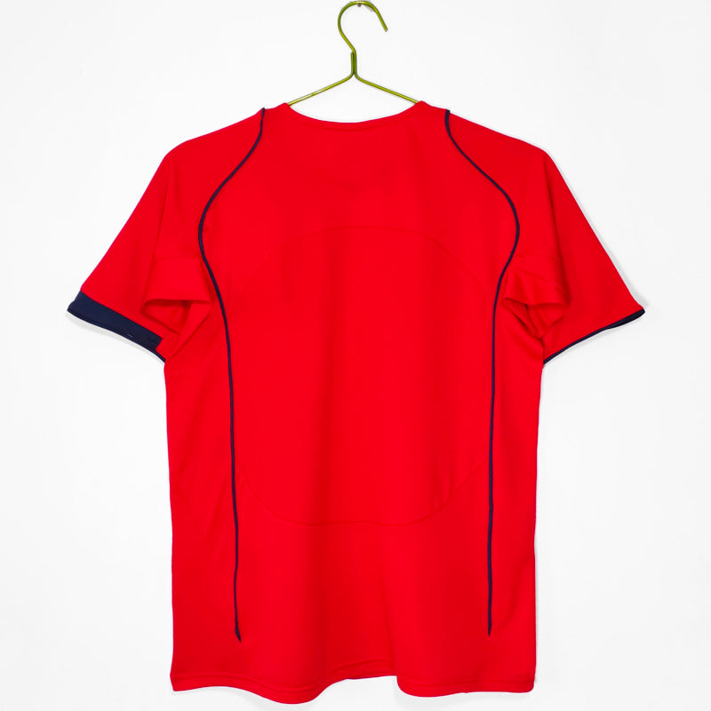 Retro PSG 2004/05 Away Red Soccer jersey