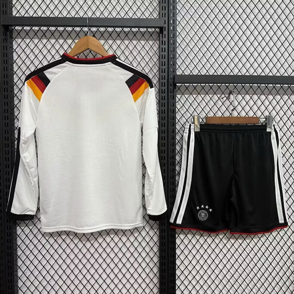 Germany 2025/26 Home Long Sleeve kids size 16-28