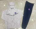 Paris Saint Germain 2025/26 White Windbreaker suit S-2XL