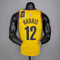 HARRIS#12 Brooklyn Nets Commemorative Edition Yellow