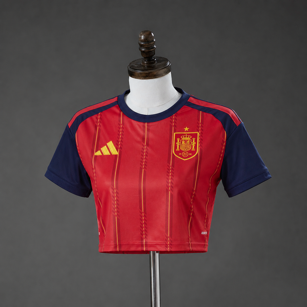 Spain 2026 Home Women's Crop Top Style Jersey S-XXL