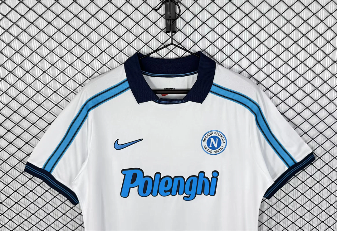 Retro 1998-99 Napoli Away soccer jersey size S-2XL