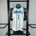 Season 2025 Charlotte Hornets White No. 1 BALL