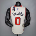 LILLARD#0 Portland Trail Blazers Beige
