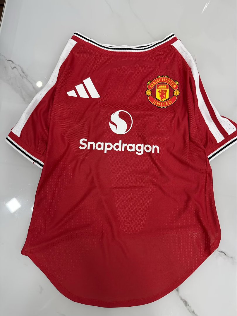Manchester United 2026/27 Home PET JERSEY size XS-XL