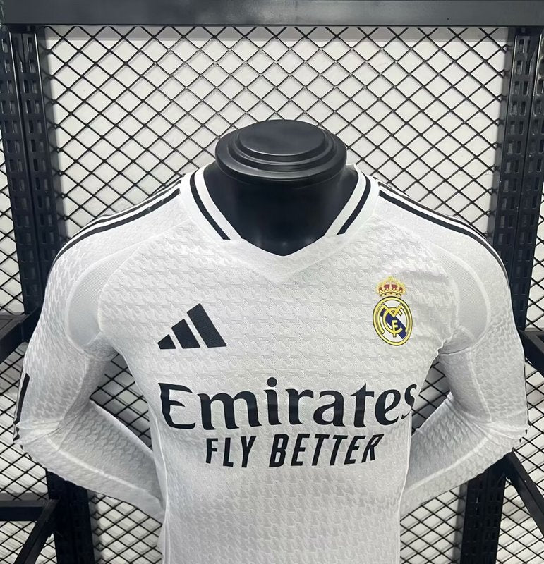 24-25 Real Madrid home long sleeve player version jersey