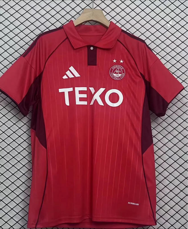 25-26 Aberdeen home soccer jersey