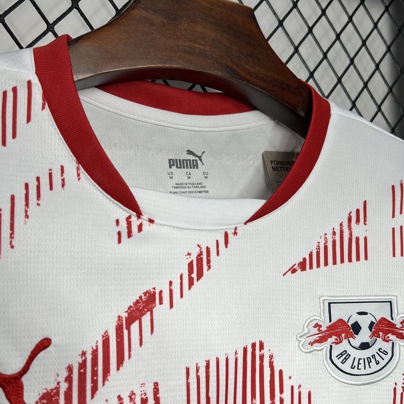 24-25 RB Leipzig home soccer jersey