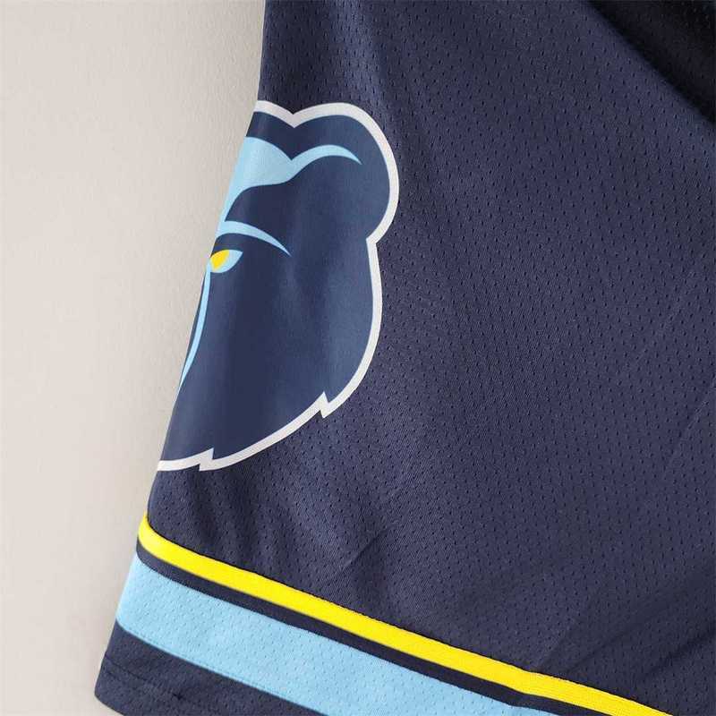 Memphis Grizzlies NBA Shorts Navy