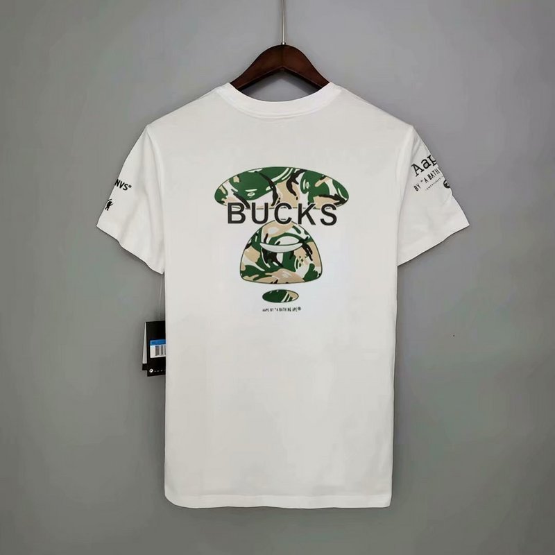 NBA Milwaukee Bucks white