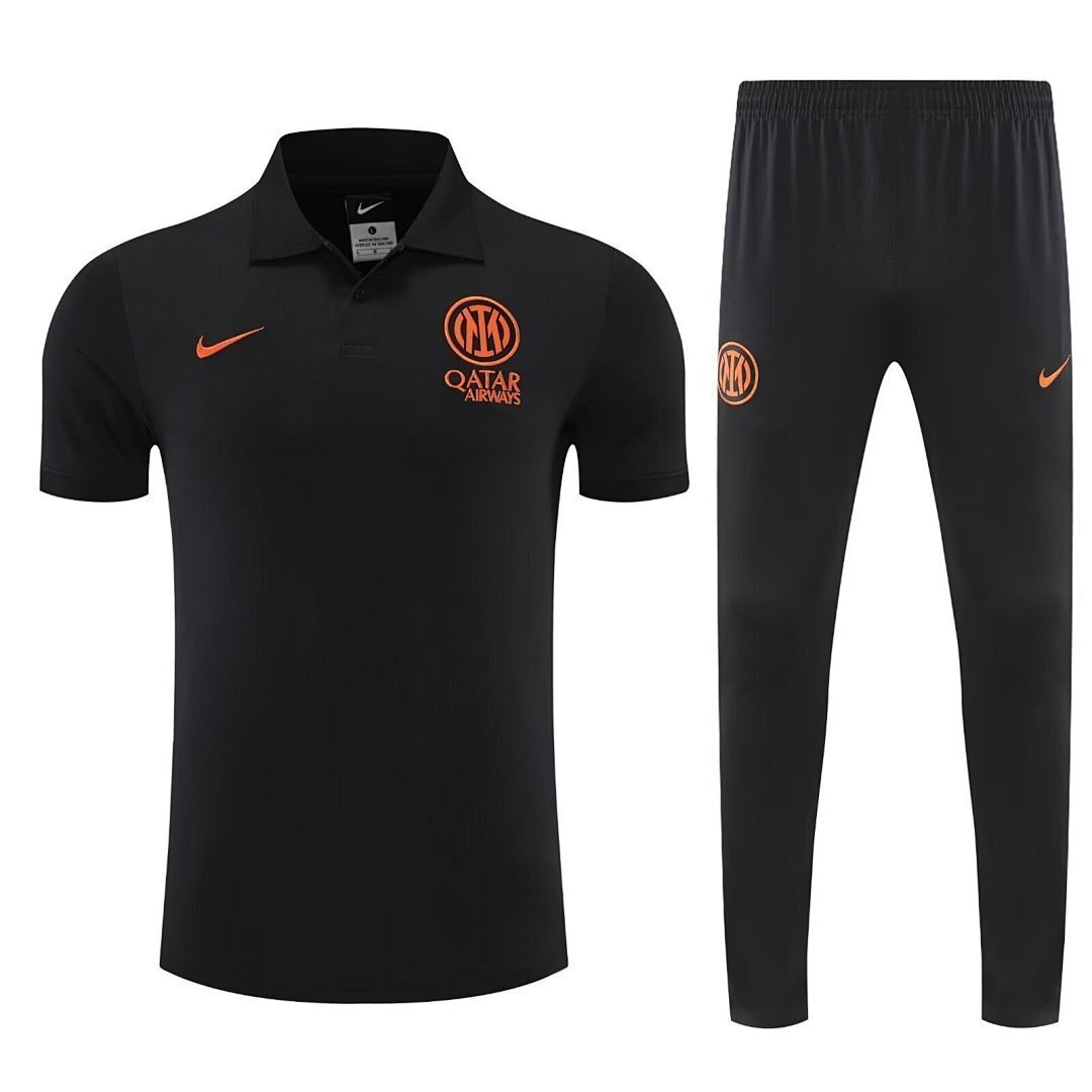 Inter Milan 2025/26 Black POLO Suit