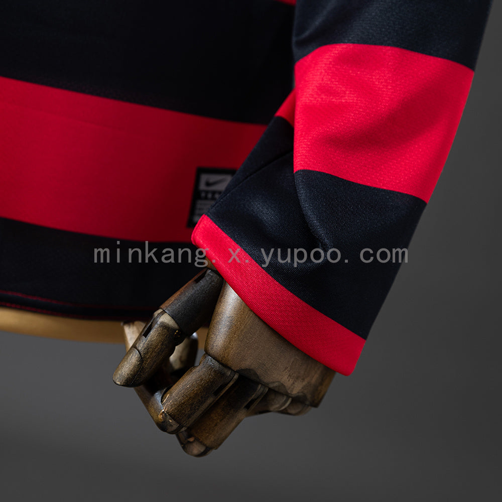 Flamengo 08/09 Home Long Sleeve Retro Jersey S-XXL