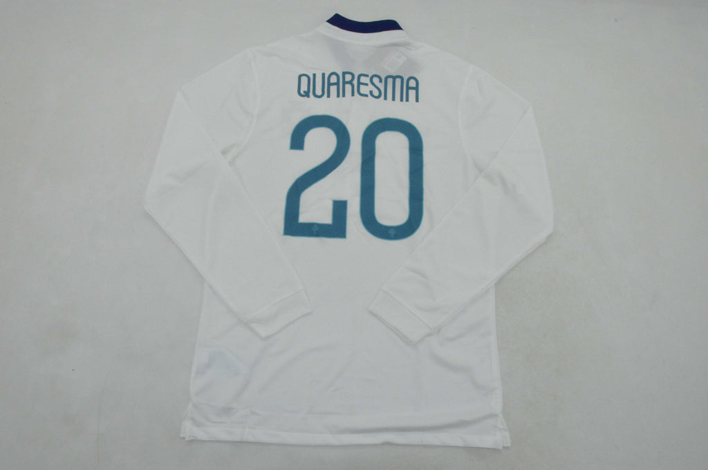 PORTUGAL 14 Manga larga Version autentica/jugador — National Retro