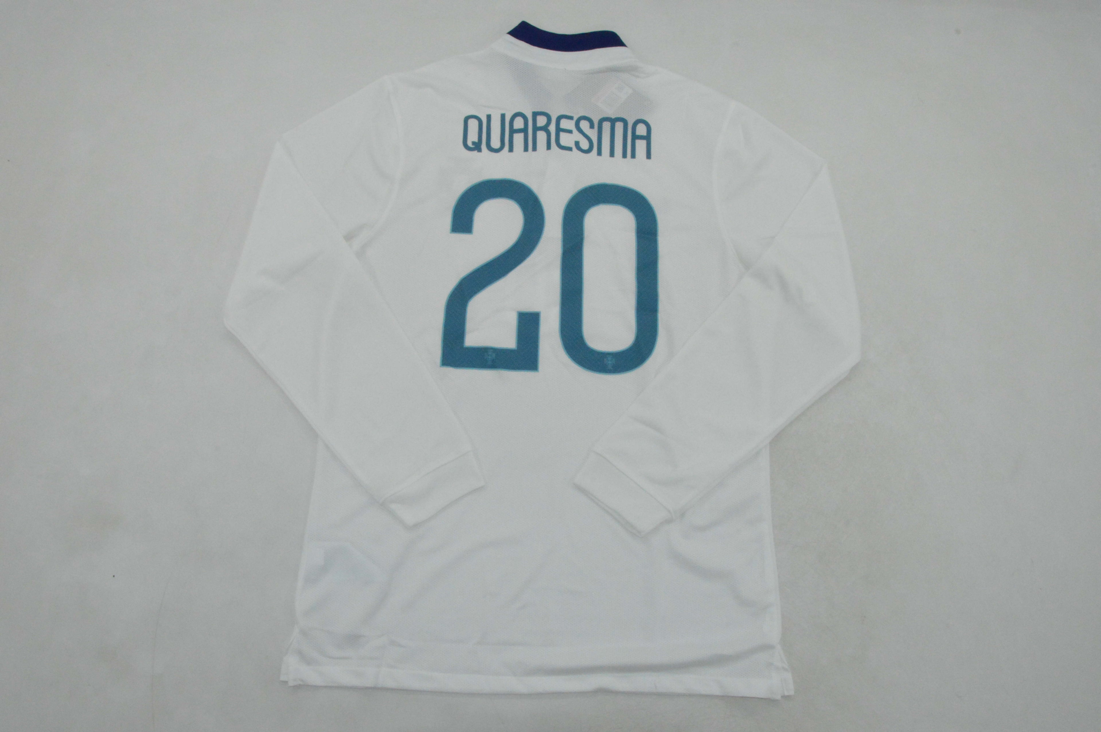 PORTUGAL 14 Manga larga Version autentica/jugador — National Retro