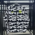 25-26 Barcelona black and white windbreaker