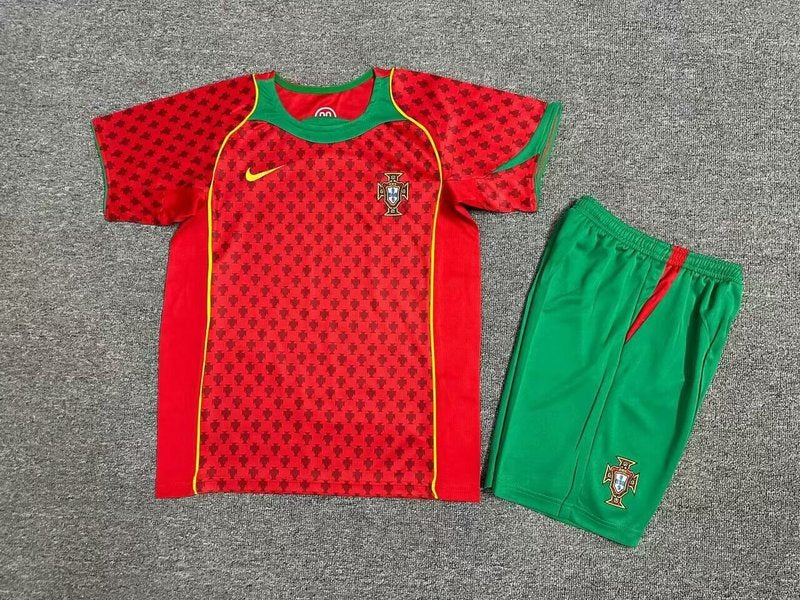 2004 Portugal home retro kid kit