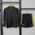 Manchester united 2025/26 Third Away long sleeve Kids Kit