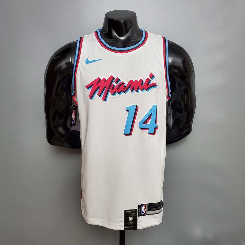 HERRO#14 Miami Heat V-neck White